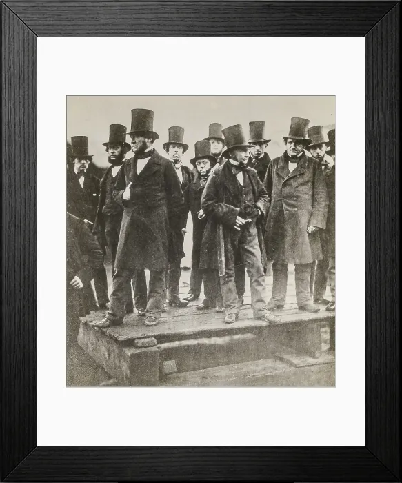 Framed Print : Launch of the SS Great Eastern, 1857 Framed Print : Launch of the SS Great Eastern, 1857
