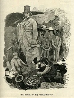 : The Burial of the Broad-Gauge, 1892