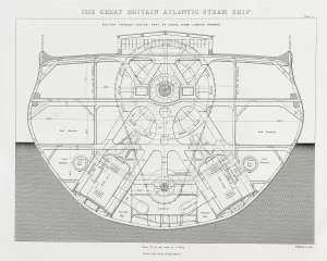 : Engines of the steamship Great Britain