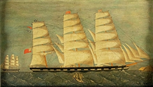 : The Great Britain sailing to San Francisco