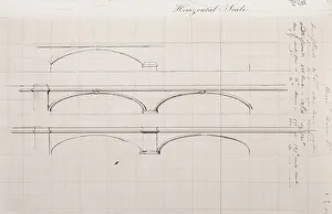 : Isambard Kingdom Brunel sketch - Maidenhead Bridge, 1836