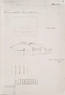 : Isambard Kingdom Brunel sketch: Renkioi hospital buildings, 1855