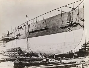: Launch of the SS Great Eastern, 1857
