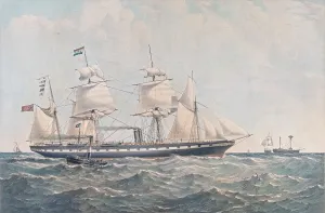 : The SS Great Britain in 1852