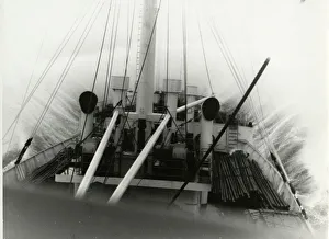 : ss Great Britain Salvage Operation: Salvage Vessel in Rough Sea, 1970