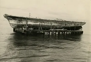 : ss Great Britain on Salvage Pontoon, 1970